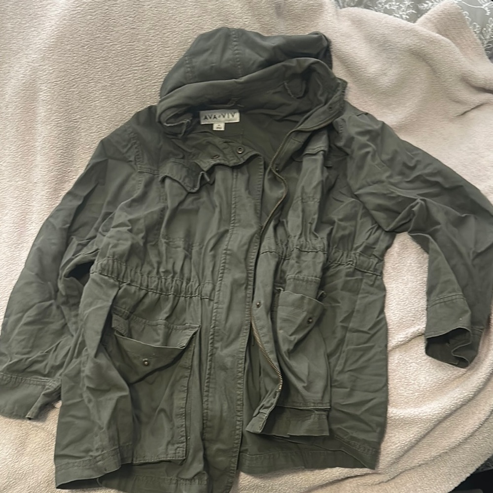 Ava & Viv Dark Green Jacket